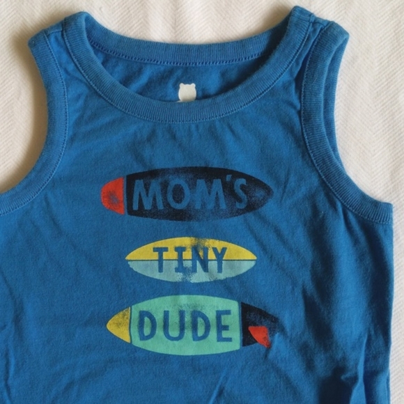 babyGap brannan's favorites surfboard tank bodysuit diaper shirt 3-6 months baby - Picture 5 of 6